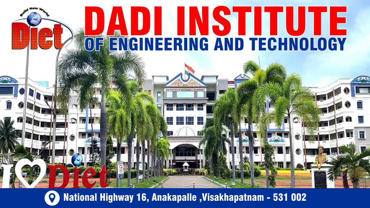 Out Side View of Dadi Institute Of Engineering And Technology